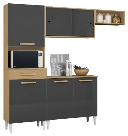 Cozinha compacta com balcão Isabelle