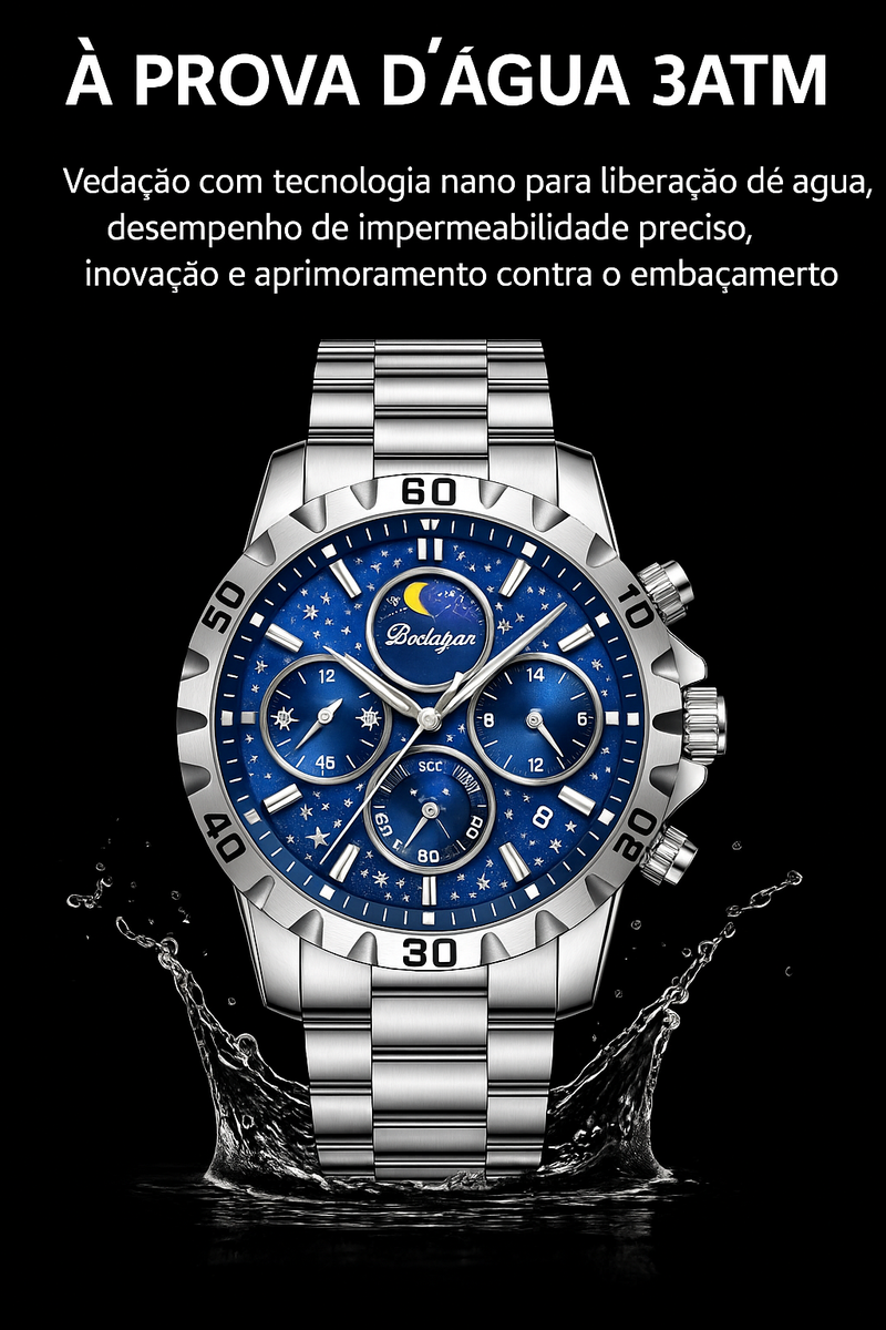 Relógio Poedgar Premium